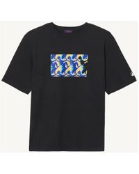 J.O.T.T - T-shirt - Tee Shirt Leo Monogram 999 - noir - Lyst