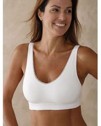 Daxon - Triangles / Sans armatures by - Lot 2 brassières + 1 gratuite dentelle - Lyst