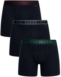 Ted Baker - Caleçons Pack de 3 boxers - Lyst