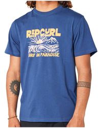 Rip Curl - Polo SURF PARADISE TEE fd - Lyst