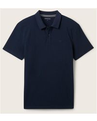 Tom Tailor - Polo - Polo - marine - Lyst