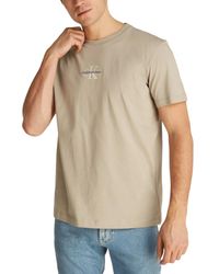 Calvin Klein - Polo Shirt Lange Mouw Monologo Tee J30J325649 - Lyst