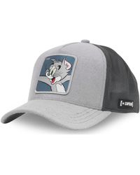 Capslab - Casquette Casquette trucker Tom and Jerry Tom - Lyst