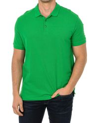 Armani Jeans Polo Shirt Korte Mouw 8n6f12-6j0sz-1805 - Groen