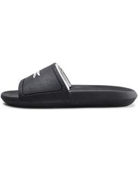 En Hommes Chaussures Noir Sandales Croco Slideshes DY29WEIH
