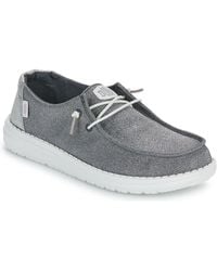 HEYDUDE - Slip ons Wendy Metallic Sparkle - Lyst