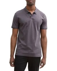 Tom Tailor - T-shirt Polo MC Pavement Grey - Lyst