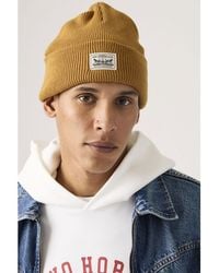 Levi's - Bonnet Bonnet Levi's Backpatch Golden - Lyst