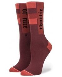 Stance Socken Rihanna The Thottie - Rot
