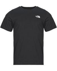 The North Face - T-Shirt Evolution Box Nse Regular Short Sleeve Tnf - Lyst
