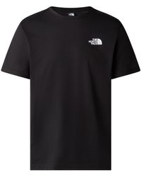The North Face - Redbox t-shirt noir/émerau optique - Lyst