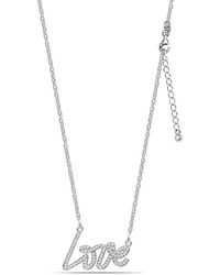 Bibei - Collier Bicll030-Plateado - Lyst