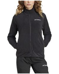 adidas - Polaire Veste Terrex Multi Full Zip Fleece En Polyester Recyclé - Lyst
