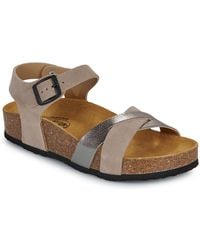 Plakton - Flache Sandalen Cp Final - Lyst