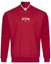 Reebok - Sweat-shirt Cl Var Ft Crew - Lyst
