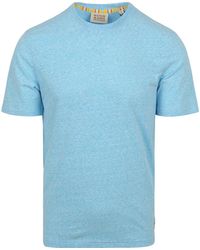 Scotch & Soda - T-shirt Scotch Soda T-Shirt Melange Bleu - Lyst