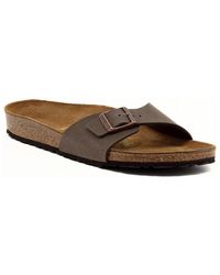 Birkenstock Madrid Black Slippers - Dames 440423 - Vergelijk prijzen