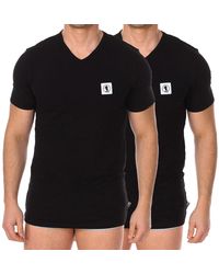 Bikkembergs - T-shirt BKK1UTS08BI-BLACK - Lyst