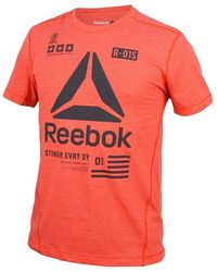 Reebok - T-Shirt Korte Mouw Speedwick Delta - Lyst