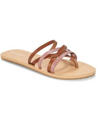 Volcom Legacy Flip Flops / Sandals (shoes) - Brown