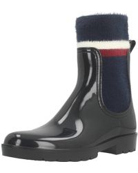 tommy hilfiger bottines pluie
