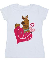 Scooby Doo - T-shirt Love Heart - Lyst