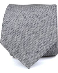 Suitable - Cravates et accessoires Cravate en Soie Grise K82-1 - Lyst