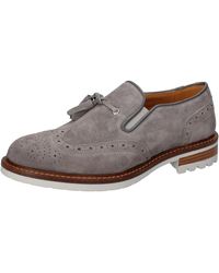 Spartoo Mocassini grigio camoscio AB662
