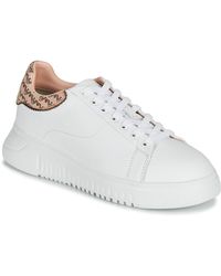 Emporio Armani Lage sneakers voor dames - Lyst.com.nl