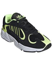 Adidas originals - yung'1 - baskets top - blanc cassé et vert menthe