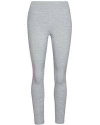 Nike Legging W One Tght Crop Novelty - Grijs