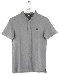 The Kooples - T-shirt Polo en coton gris - Lyst