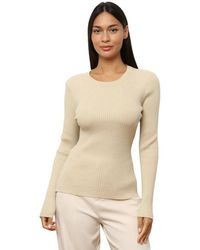 La Modeuse - Pull Pulls pour - Beige - Lyst