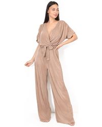 La Modeuse - Combinaisons Combinaisons pour - Doré rose - Lyst
