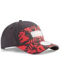 PUMA - Casquette CASQUETTE MAPF1 AMG CAMO BB NOIRE ET ROUGE - Lyst