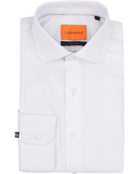 Suitable - Chemise Chemise Lin Blanche - Lyst