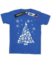 Disney - T-shirt Christmas Tree - Lyst