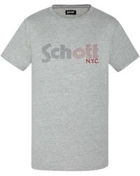 Schott Nyc - T-shirt TSSTAR22 - Lyst