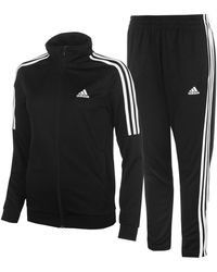 adidas Tiro Ensemble Survêtement Polyester femmes Ensembles de survêtement en Noir