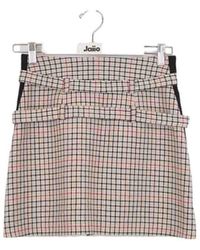 Maje - Jupes Mini jupe en coton - Lyst