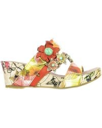 Sandales Rouge Espadrilles Style En Compensées Glamorous Coloris wPXOiuTkZ