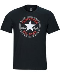 Converse - T-Shirt Korte Mouw Go-To Chuck Taylor Classic Patch Tee - Lyst