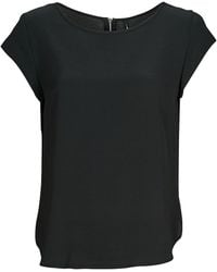 ONLY - T-Shirt Onlvic S/S Solid Top Ptm - Lyst
