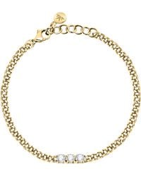 Morellato - Bracelets Bracelet en acier et cristal - Lyst