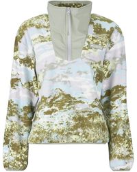 Columbia - Fleece Jack Sequoia Grove Printed Half Zip - Lyst