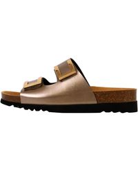 Scholl - Sandales plates Mules Compensées à Enfiler Monterey 2 Straps - Lyst