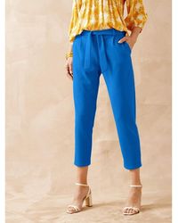 Daxon - Pantalon Pantalon Raccourci Élastiqué Dos - Lyst