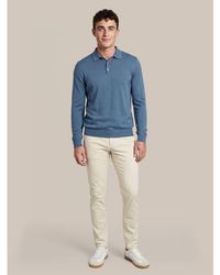 Suitable - Polo Compact Cotton Polo Denim - Lyst