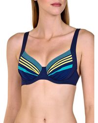 Bespaar 15% en badpakken Dames Kleding voor voor Strandkleding voor Zwem Lisca Bikini Leuk Push-up Badpak Topje in het Blauw 