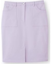 Daxon - Jupes by - Jupe coupe droite - Lyst